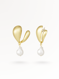 PEARLY | Ohrringe 14K vergoldet