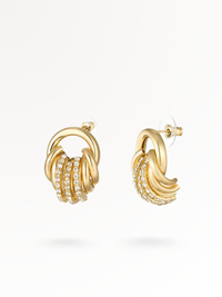 GLITTER-PARTY | Ohrringe 14K vergoldet