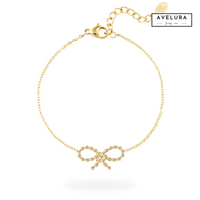 RIBBON | Edelstahl Armband 14K vergoldet