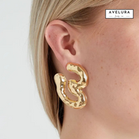 BIG-B | Ohrringe 14K vergoldet