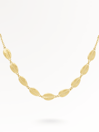 SEASHELL | Muschel Edelstahl-Halskette 14K vergoldet