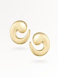 TWISTED | Ohrringe 14K vergoldet